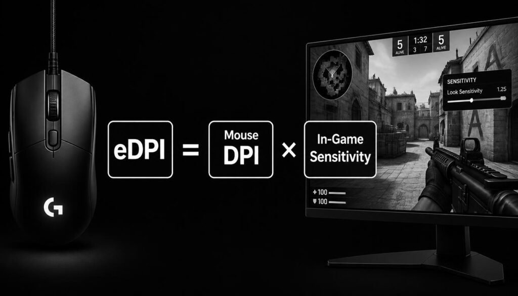 How to Calculate eDPI: Simple Formula, Examples, and Tips